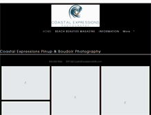Tablet Screenshot of coastalexpressionsmb.com